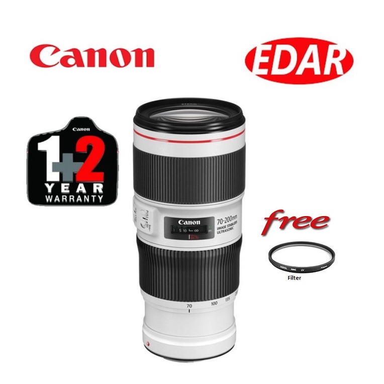 CANON EF 70-200MM F4L IS II USM LENS