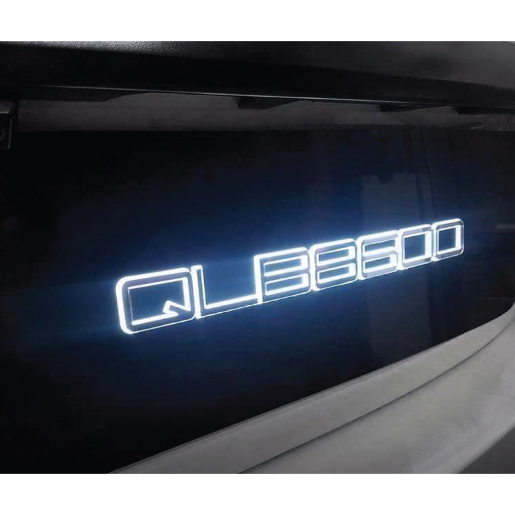led car plate