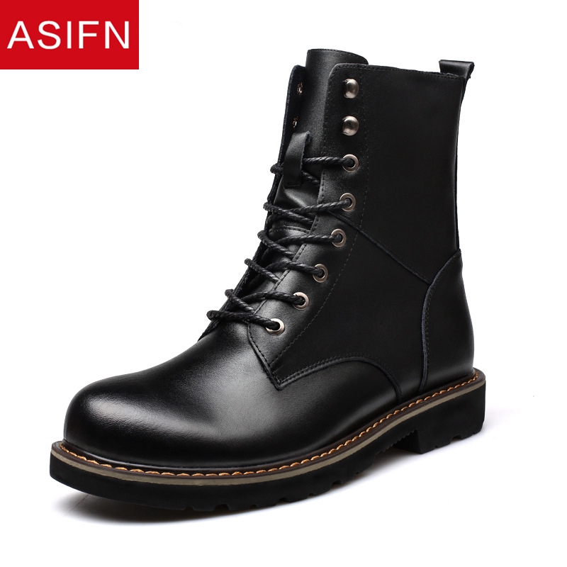 stylish military boots