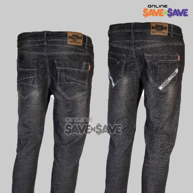 0281 0282 Star53 Denim Slim Fit Men S Jeans Seluar Jeans Lelaki Panjang Memeri Long Pants Casual Pants Size 27 38 Shopee Malaysia