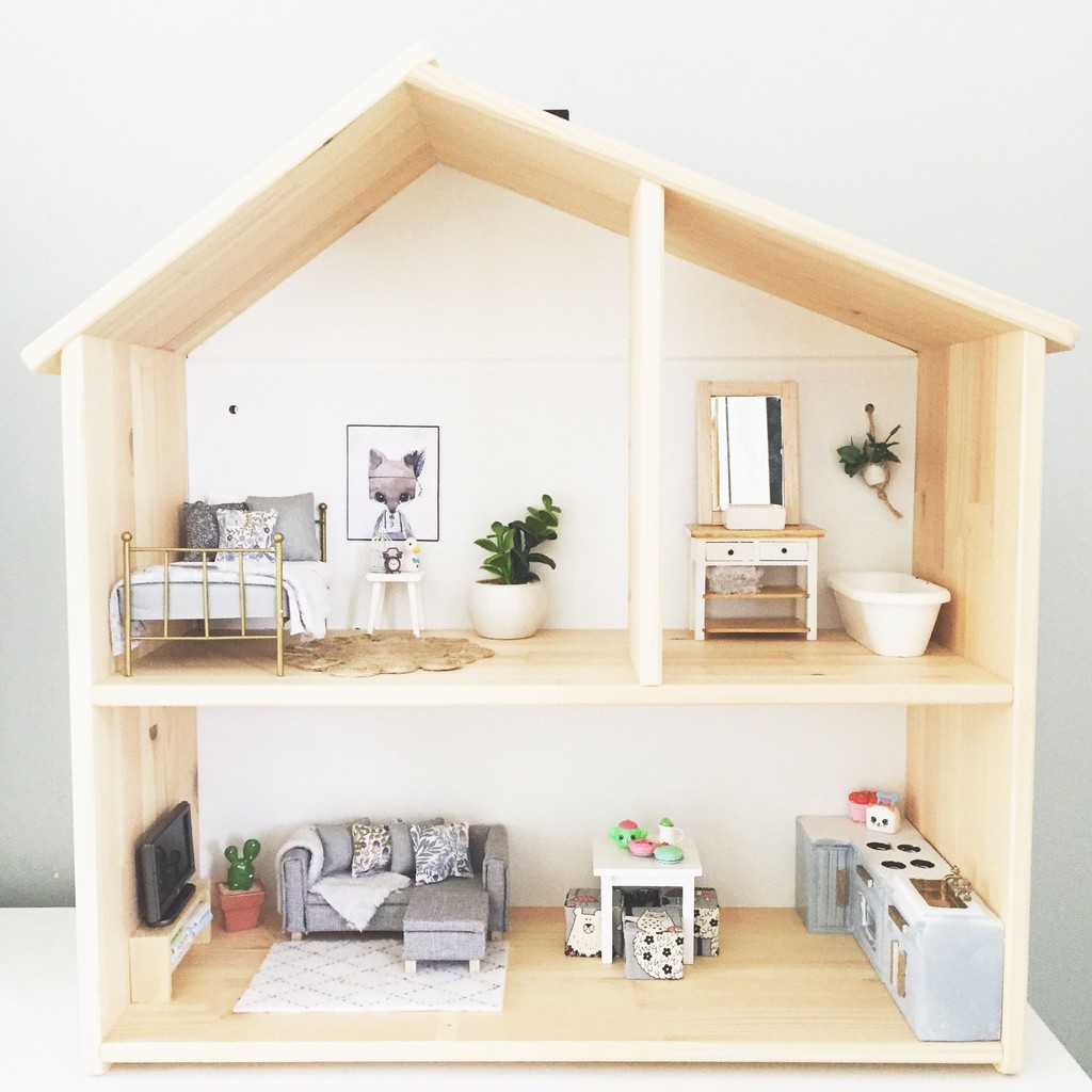 dolls house wall shelf