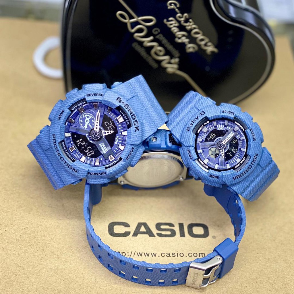 g shock denim couple