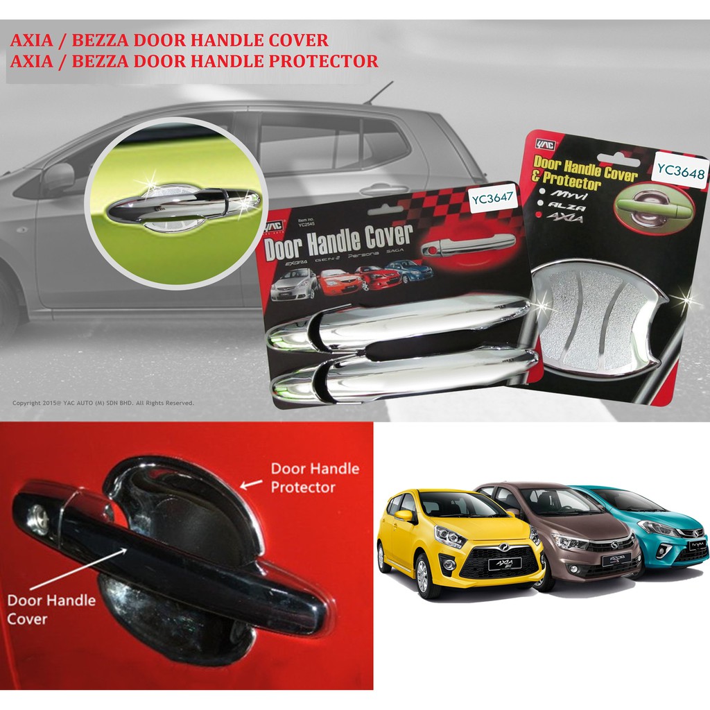 Perodua Bezza & Axia & Myvi 2018 Door Handle Cover And 