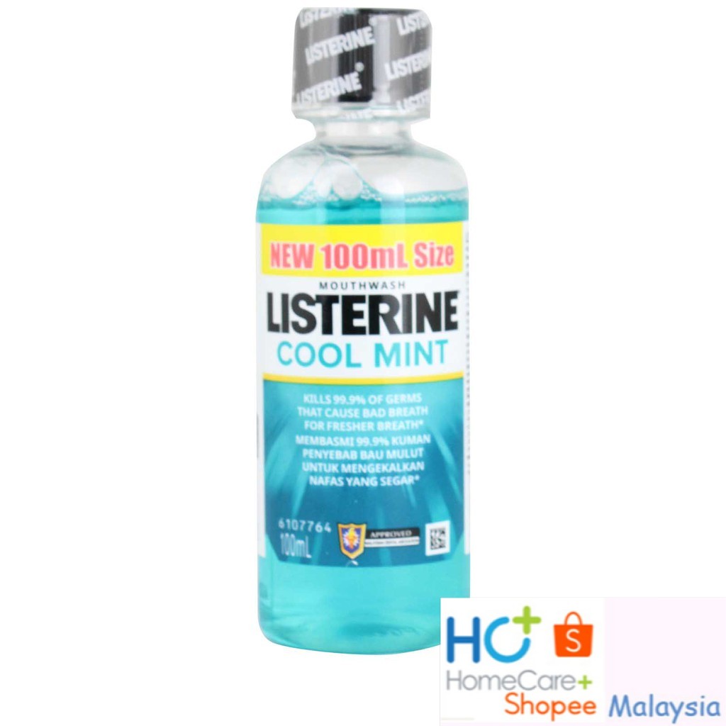 Listerine Mouthwash 3 Variants (100ml) Shopee Malaysia