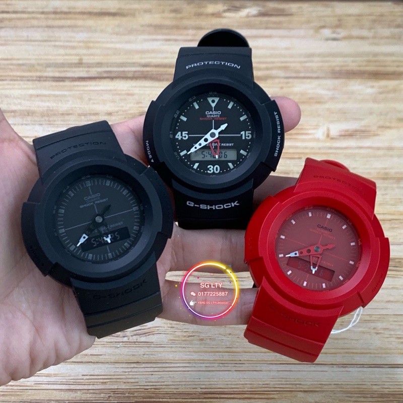 Ready Stock 100 Original Casio G Shock Aw 500 Series Aw 500e 1e Aw 500bb 4eaw 500bb 1e G Shock S First Analog Digital Shopee Malaysia
