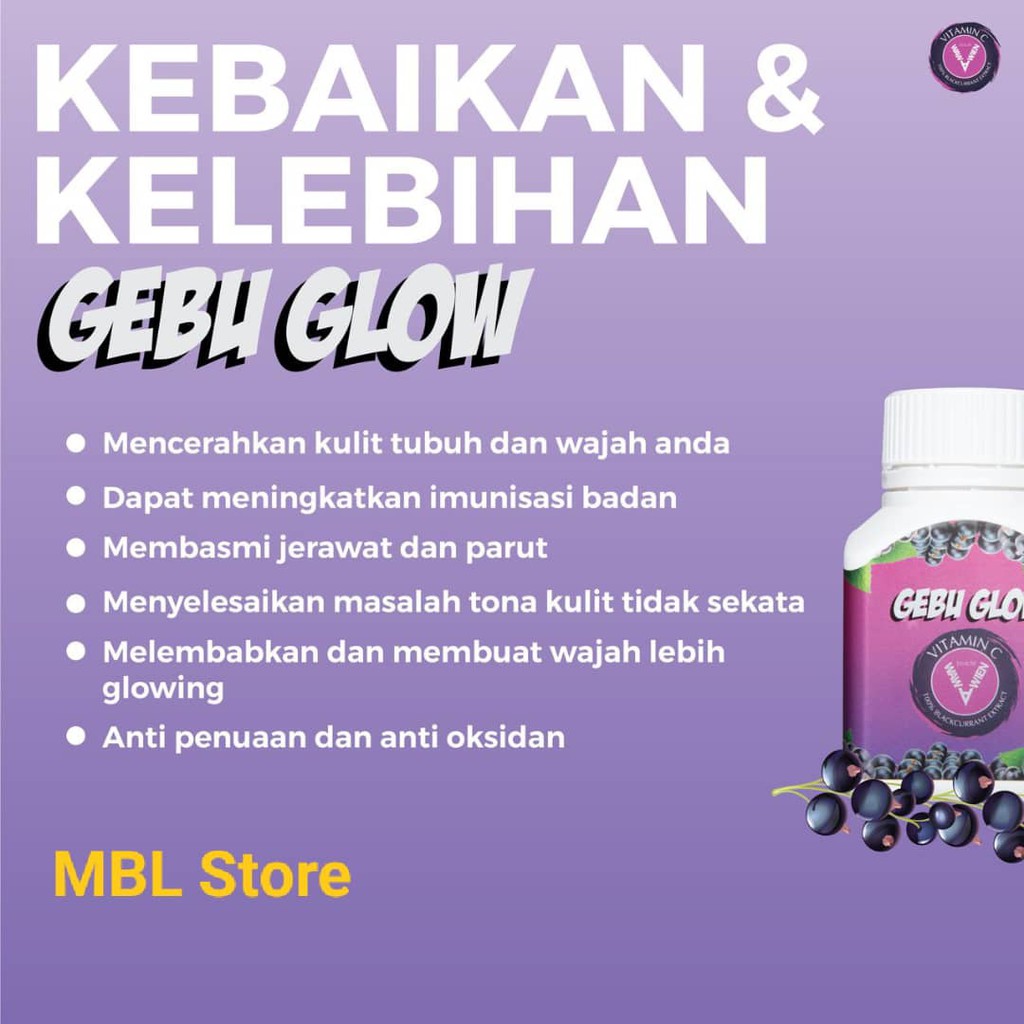 Buy Gebu Glow By Wawawien Original From Hq Free Gift Seetracker Malaysia