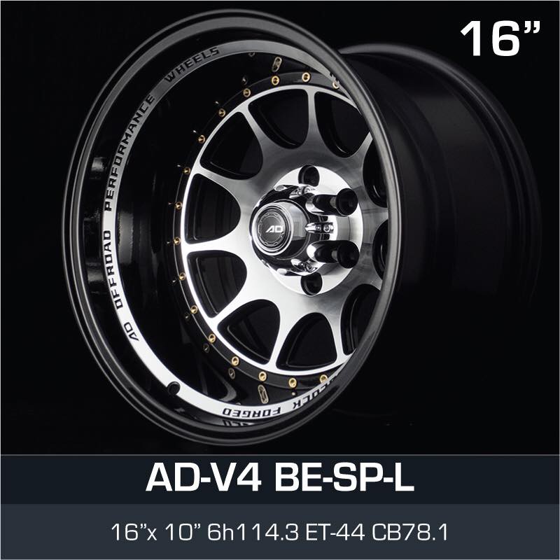 4x4 Ad 16 Inch 10jj 6x114 3 Et44 Ori Car Sport Rims Wheels Adv4 Shopee Malaysia