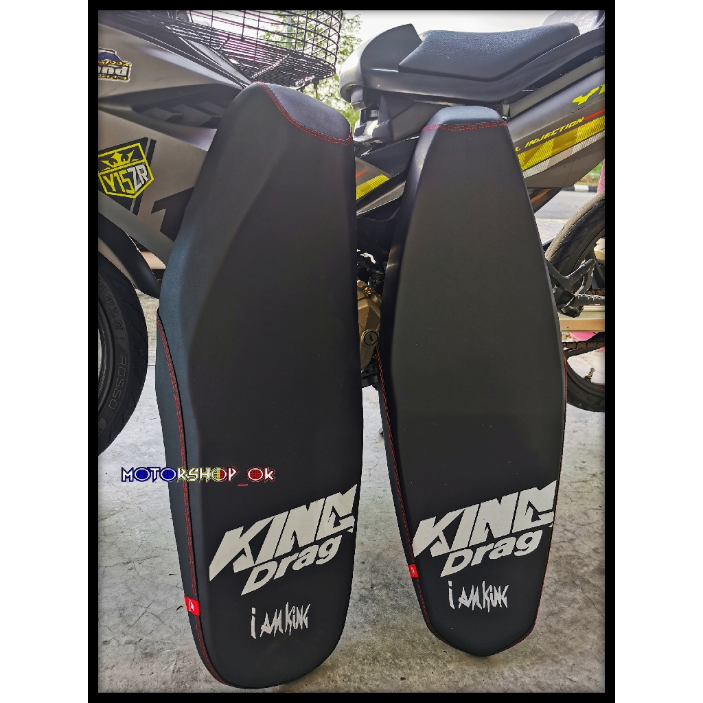 SEAT KING DRAG LC135 V1 V2 V3 V4 V5 V6 / RS150 RS150R SMALL LOGO I AM