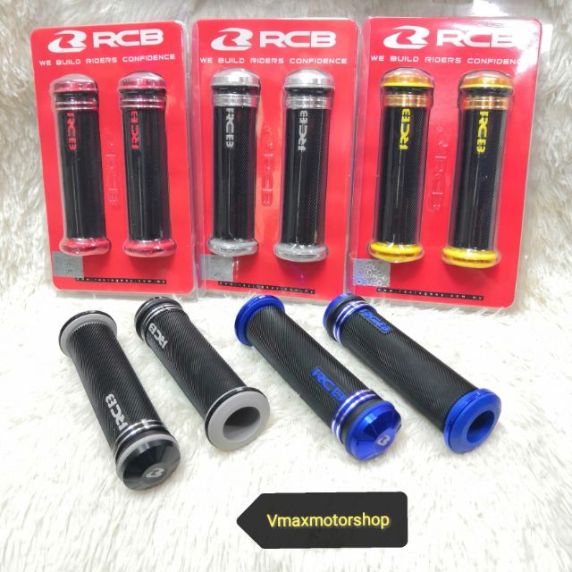 RCB RACING BOY ALLOY HANDLE GRIP FOR YAMAHA LC135/Y15Z