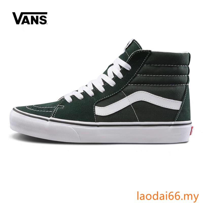 vans sk8 hi dark green