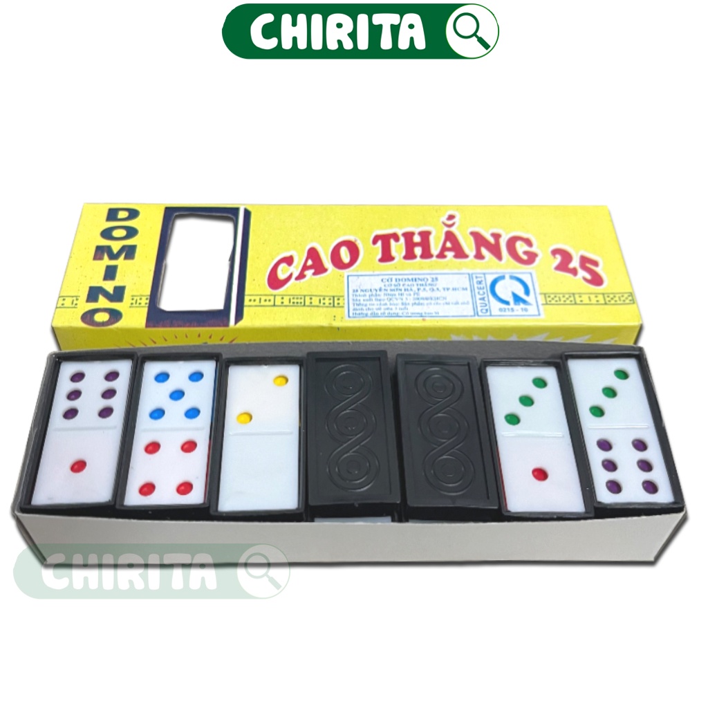 Reliable Premium Set of good plastic dominoes boardgame children's toys Multi - Image 4