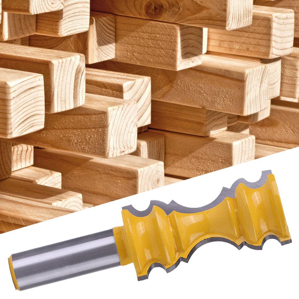 1/2" Shank Large Elaborate Chair Rail Molding Router Bit ...