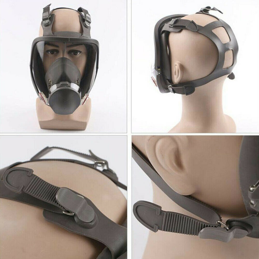 Download Full Face Vapour Gas Dust Mask Respirator For 3m 6800 Spray Paint Masks 7 In 1 Shopee Malaysia PSD Mockup Templates