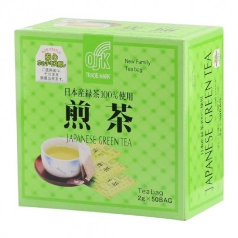 OSK Japanese Green Tea / Roasted Rice Tea / Roasted Green Tea 煎茶/ 玄米茶|  Shopee Malaysia