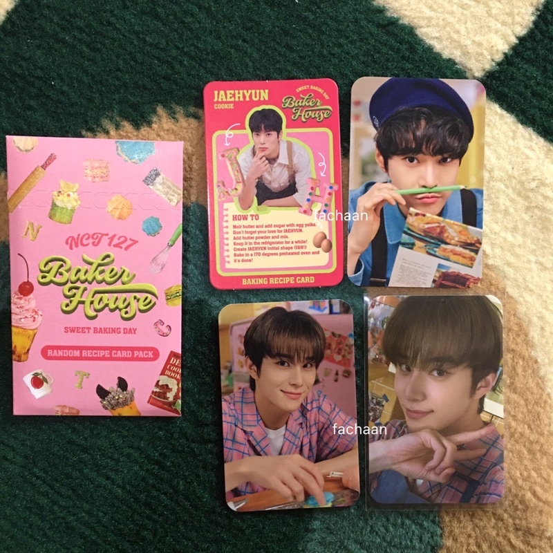 Nct 127 Baker house set (jungwoo photocard) Shopee Malaysia