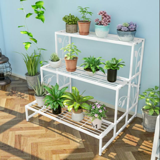 ð¥ Hot Sale ð¥ Flower Shelf Iron Rak Pasu Bunga Rak Besi Flower pot rack