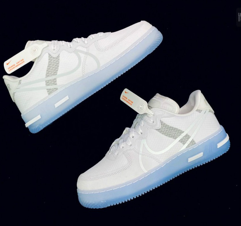 Nike Air Force React 'White Ice' Exclusive Sneakers SA | atelier-yuwa ...