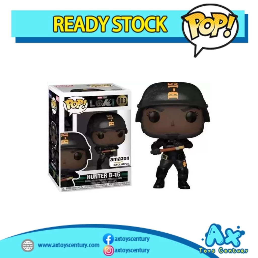 Funko Pop! Loki - Hunter B-15 #903 Exclusive 100% Genuine