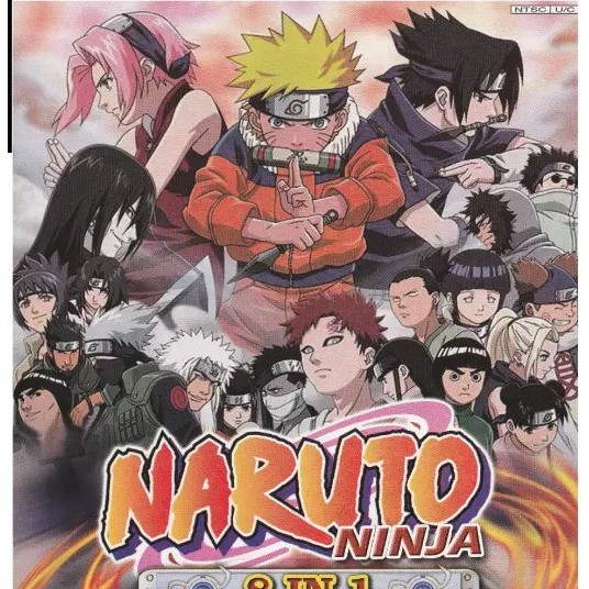 PS2 Naruto Ultimate Collection 8 in 1 | Shopee Malaysia