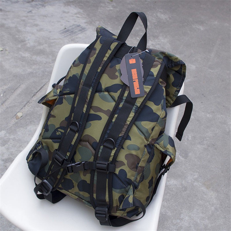 mens bape backpack