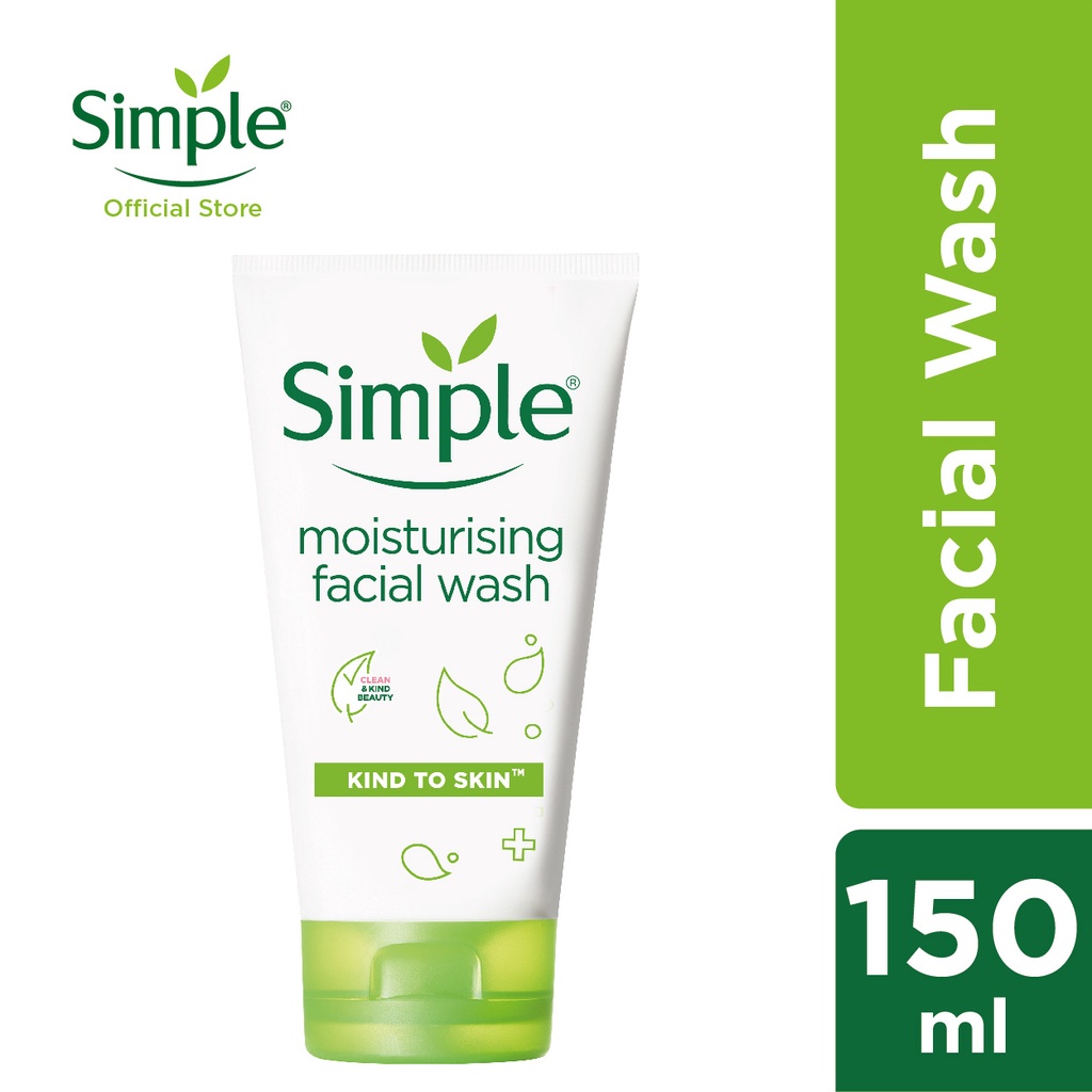 Simple Moisturising Foaming Facial Wash (150ml)