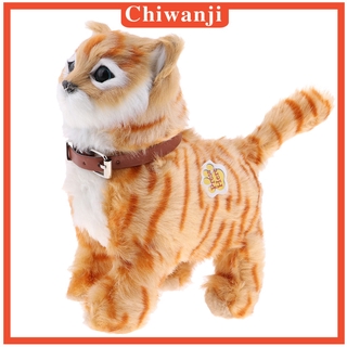 walking meowing cat toy