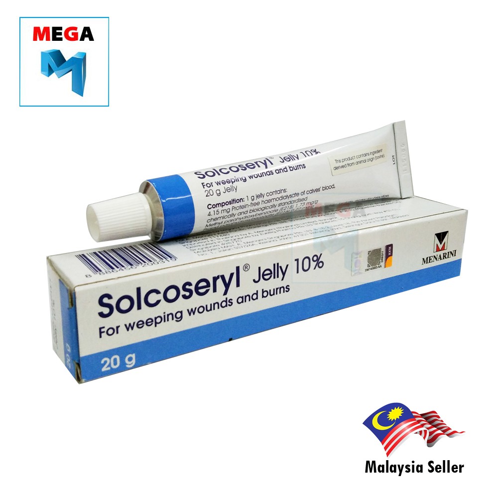 Solcoseryl Jelly 10 20g Shopee Malaysia