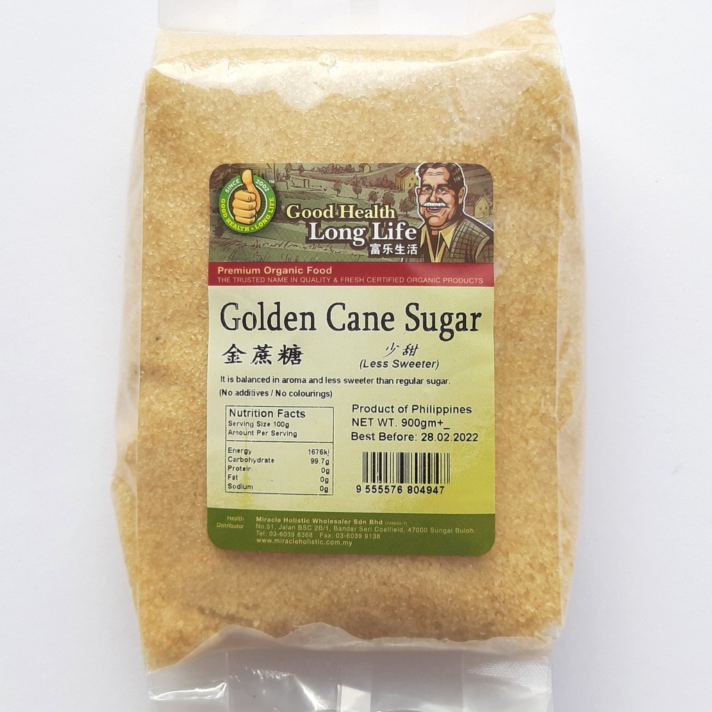 MIRACLE HOLISTIC Golden Cane Sugar (Less Sweeter) 金蔗糖（少甜）