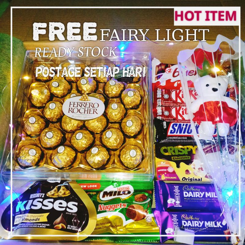 Chocolate box snack gift box coklat box surprise box birthday gift