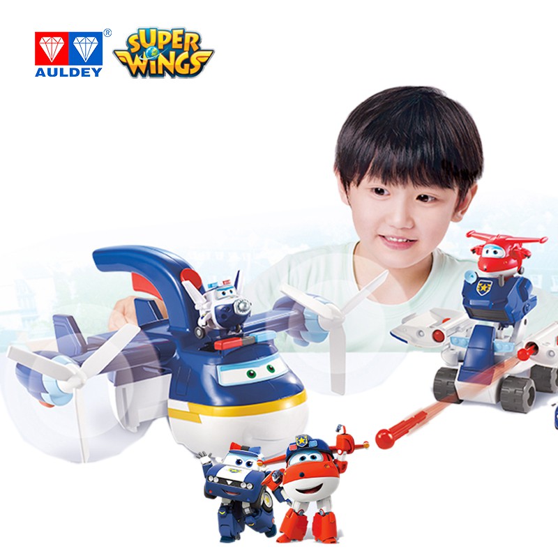 super wings badge toy