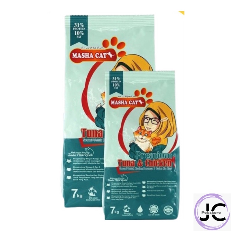 Masha Cat Premium Tuna & Chicken 7KG Shopee Malaysia