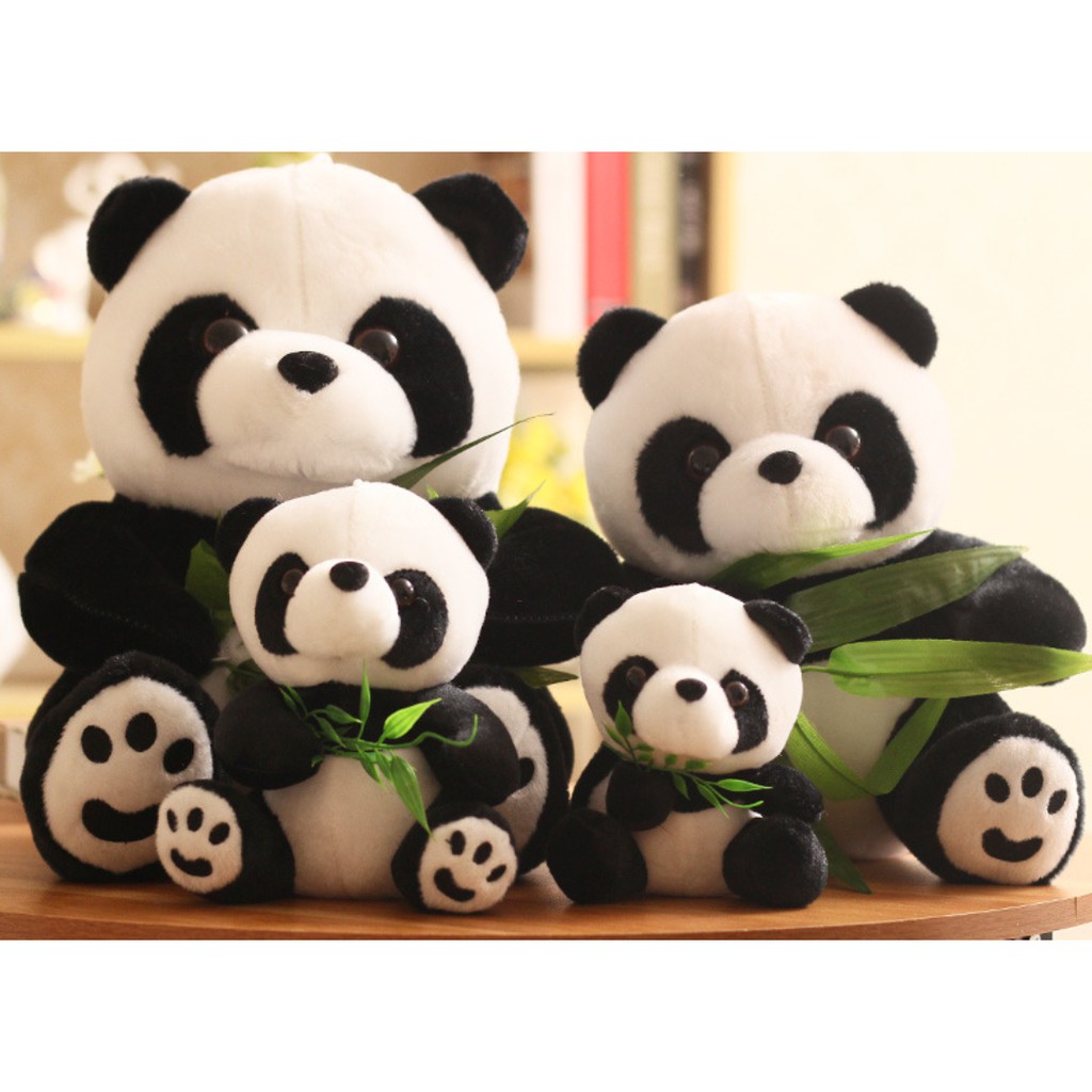 Small Panda Plush Toy Food Panda Wedding Gift Stuffed Doll Kids Toys 