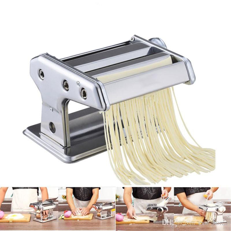 Kitchen Noodle Machine High Quality Stainless Steel Manually Noodle Pasta  Maker Machine Homemade Household 【高质量板面/压面机】 Shopee Malaysia