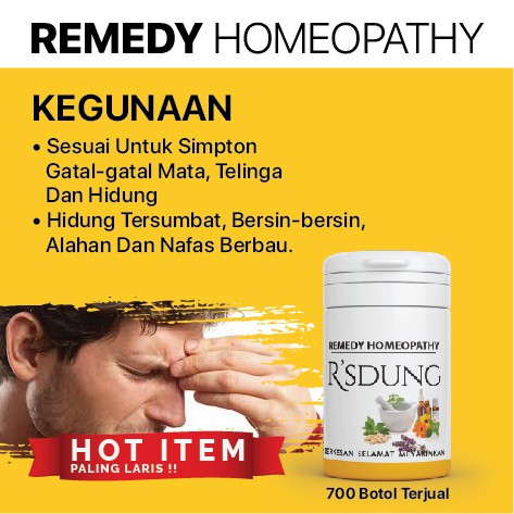 Ubat Penawar Homeopathy Resdung Cepat SEMBUH Free Delivery 