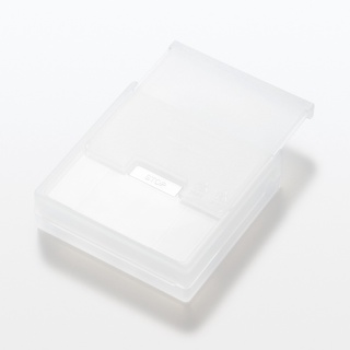MUJI Polypropylene Cable Case with Stand Square | Shopee Malaysia