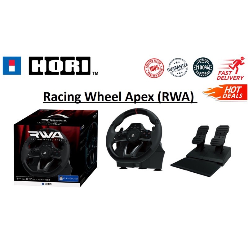 hori rwa racing wheel ps4