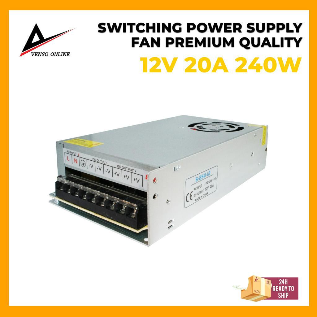 12v a Switching Power Supply 250w Premium Quality Shopee Malaysia