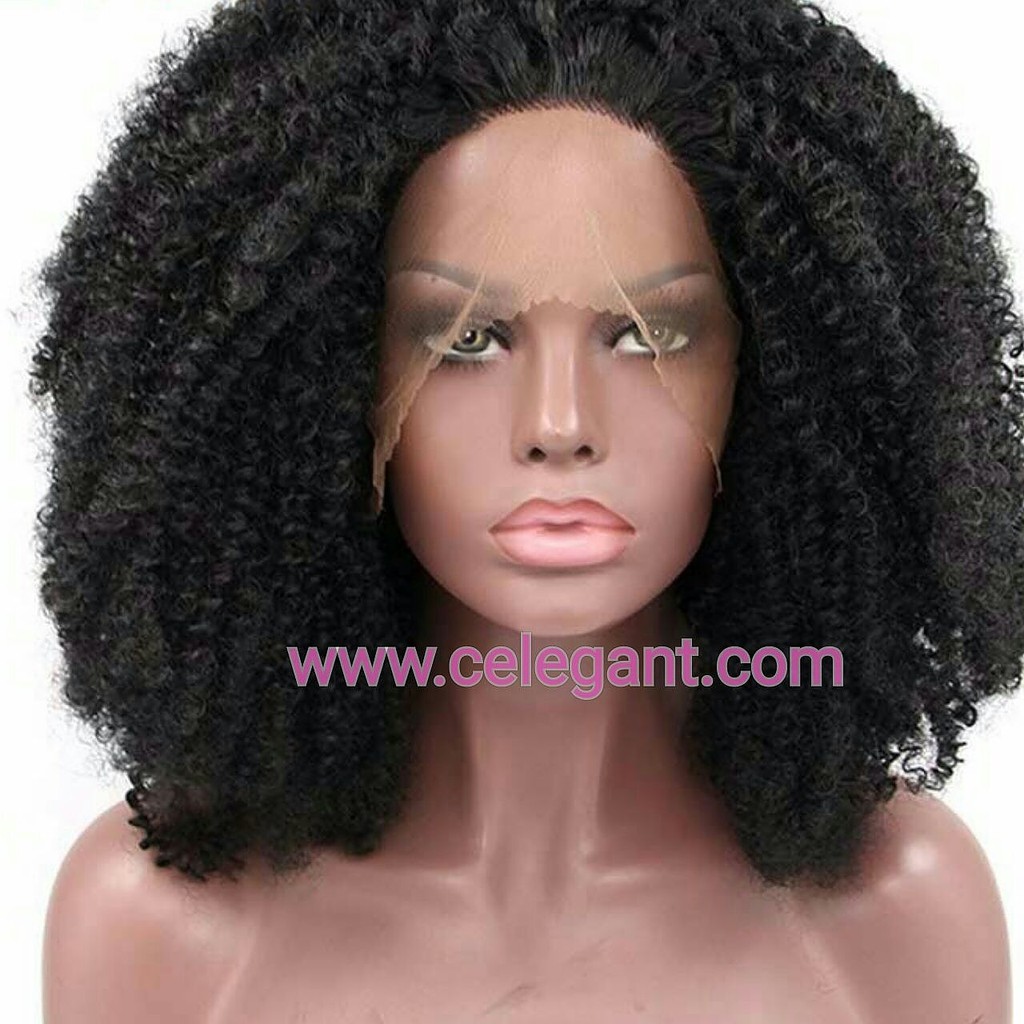 curly synthetic lace front wigs