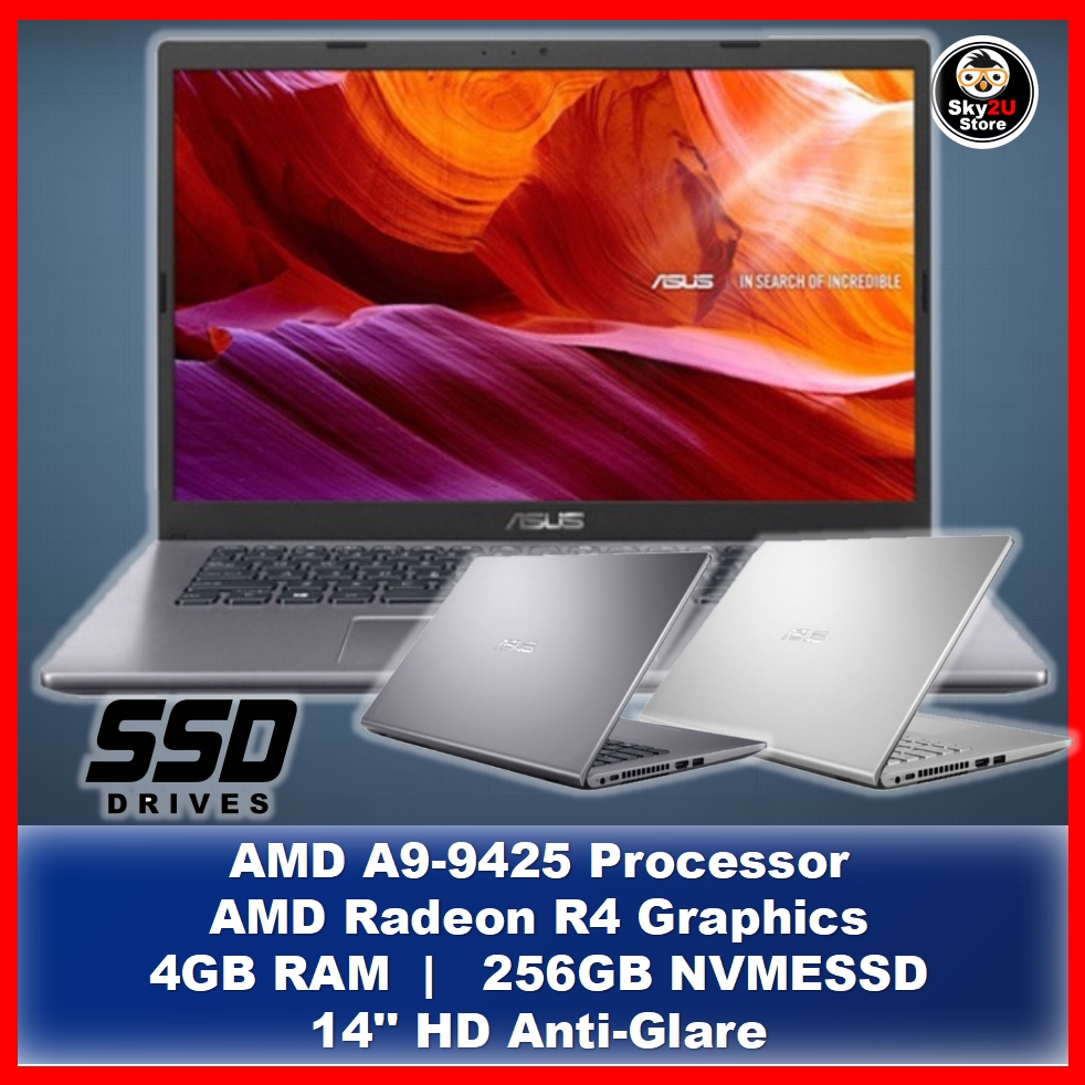 Asus Vivobook M409B AMD A99425 14.0" HD Laptop Shopee Malaysia