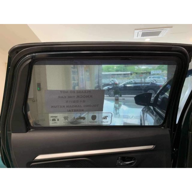 Perodua Aruz Proton X70 magnet shade 6 pcs All ready Perodua Aruz Proton X70 magnet shade 6 pcs All ready