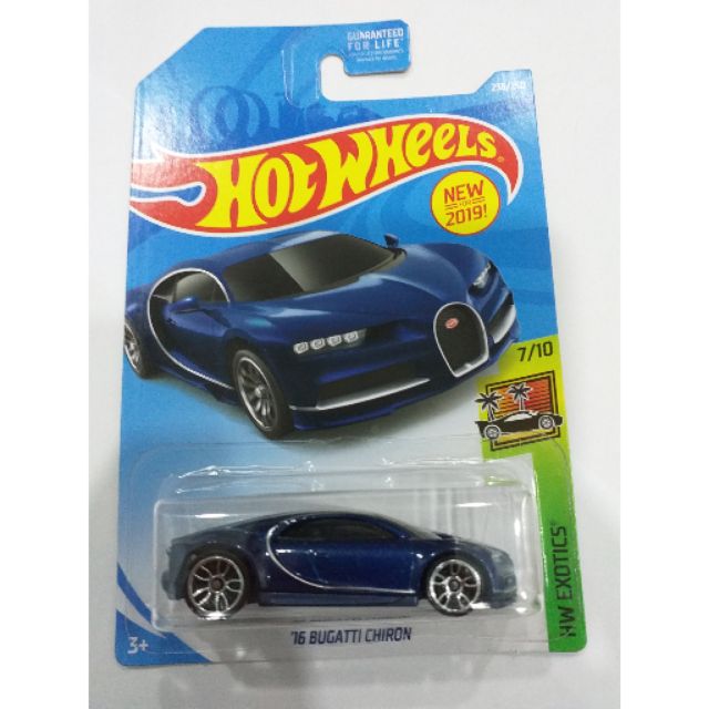 hotwheels bugatti chiron 2019