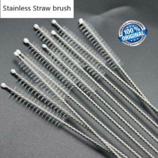 Baby Feeding Bottle Straw Cleaning Brush Multi-purpose Stainless Steel Straw Brush