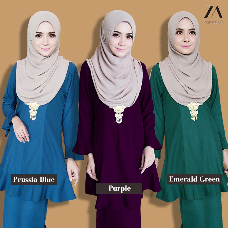 ZOE ARISSA SPECIAL SALES BAJU  KURUNG MODEN LABUH DENGAN 