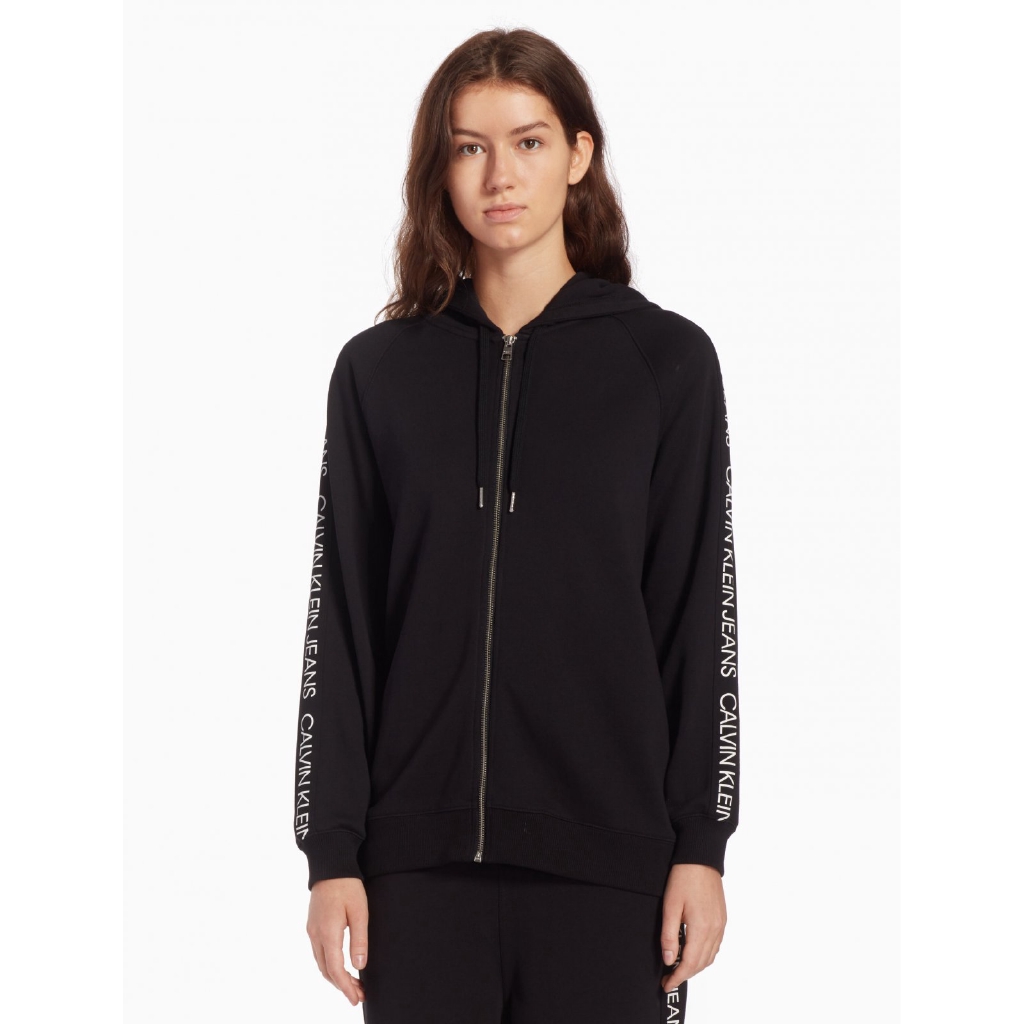 calvin klein zip hoodie women's