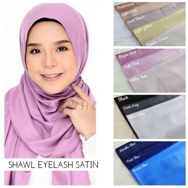 RESTOCK - SHAWL EYELASH SATIN | Shopee Malaysia - 640 x 640 jpeg 48kB