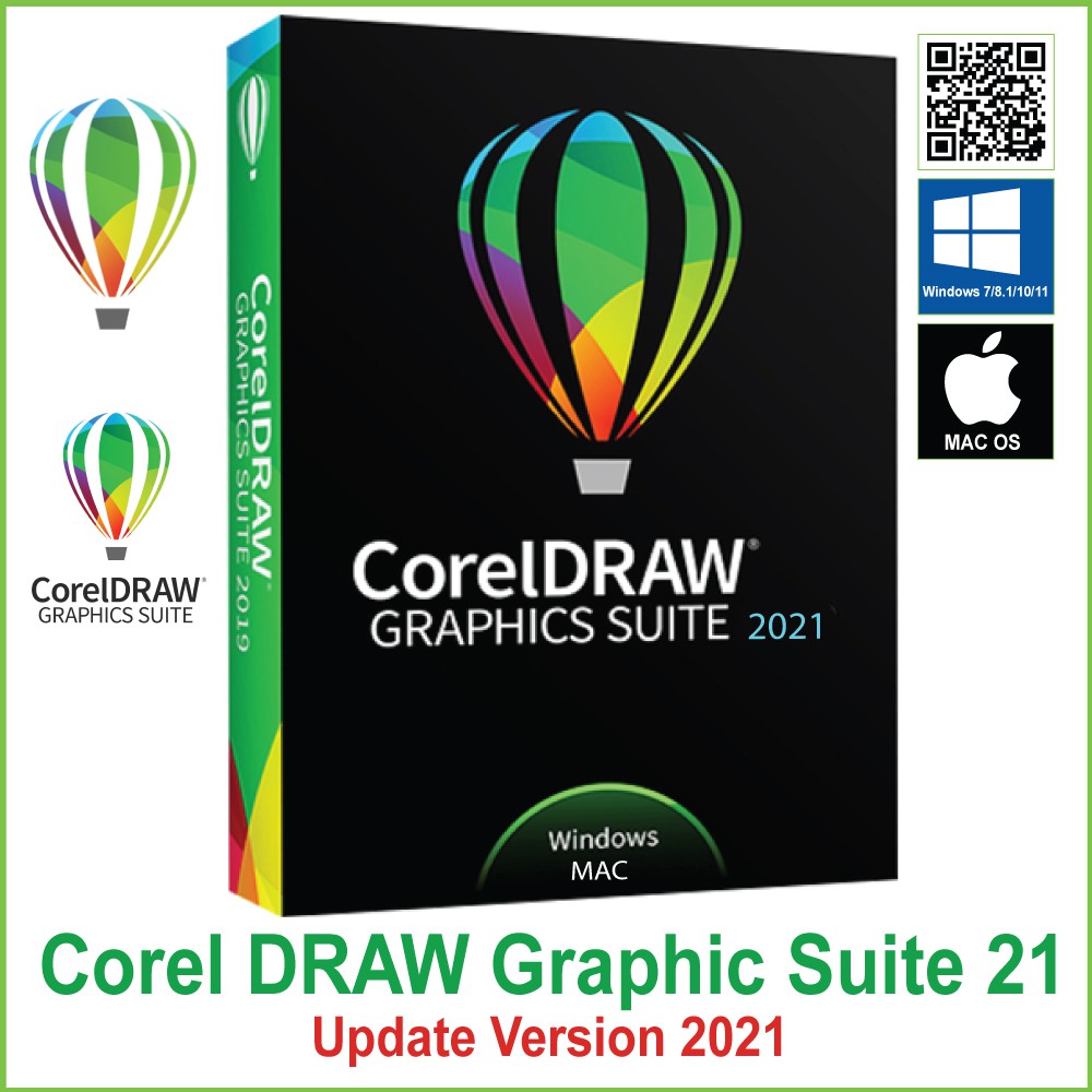 CorelDraw Graphics Suite 2021 Latest Version Included Setup Video!! |  Shopee Malaysia