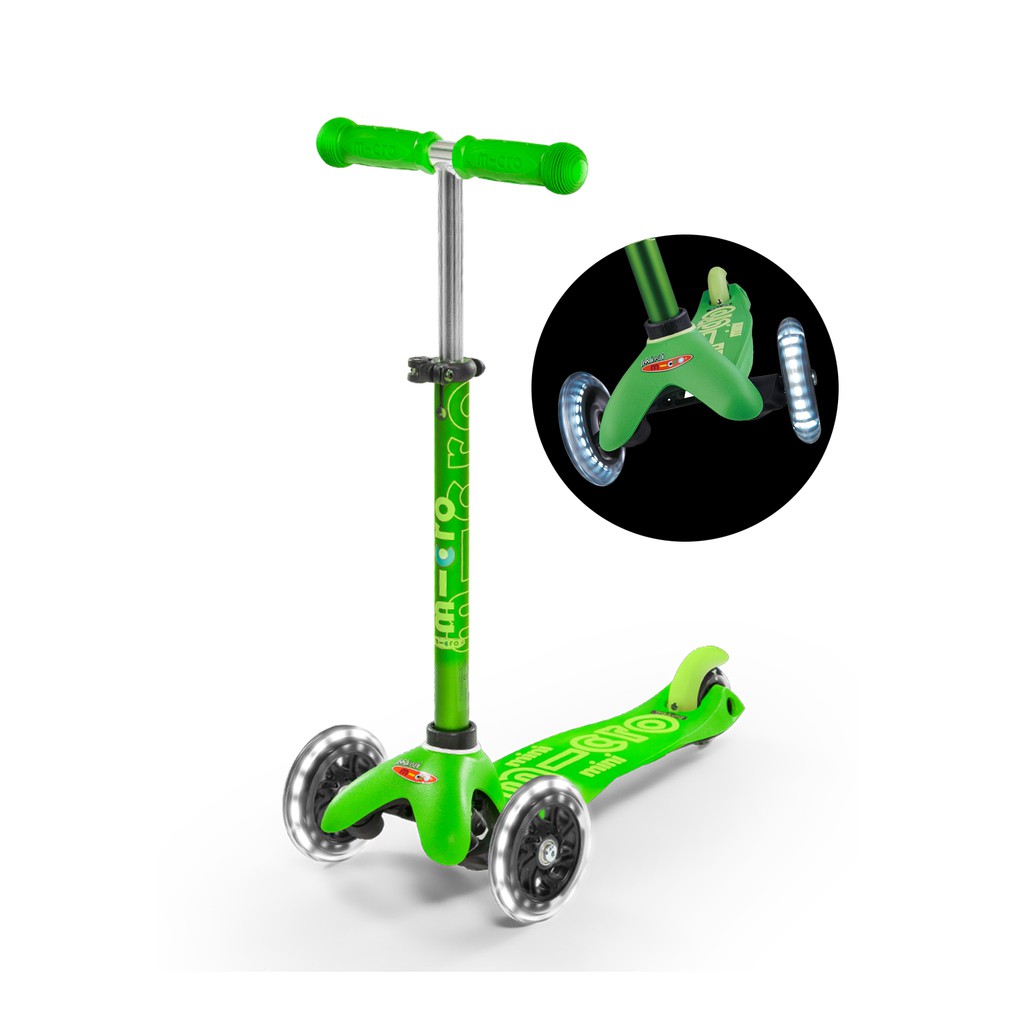 mini micro deluxe scooter green
