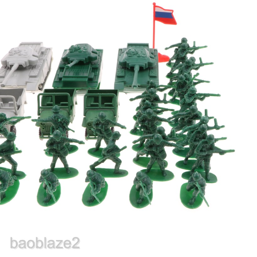 plastic army men tanks