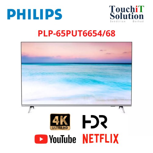 Philips 65 Inch 4k Uhd Led Smart Tv 65put6654 68 Shopee Malaysia