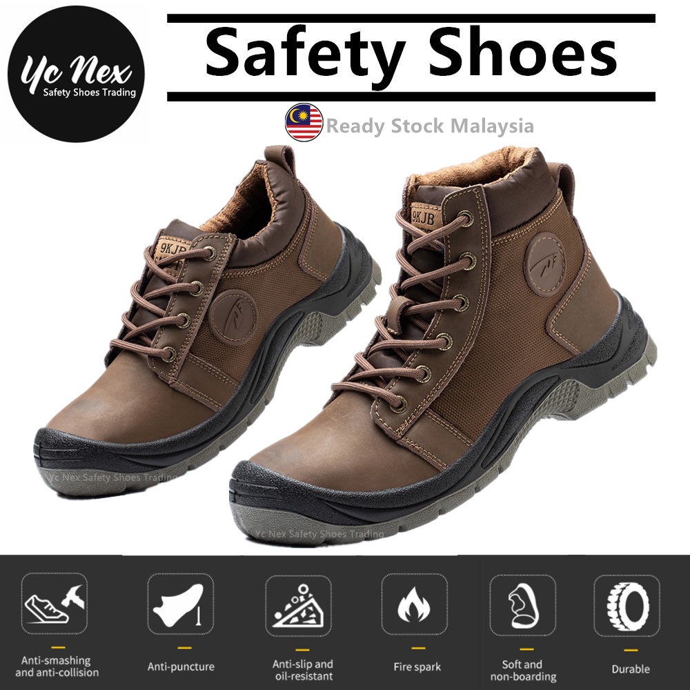 Safety Shoes Kasut Safety Low Cut Mid Cut Safety Boots 010/009 Steel